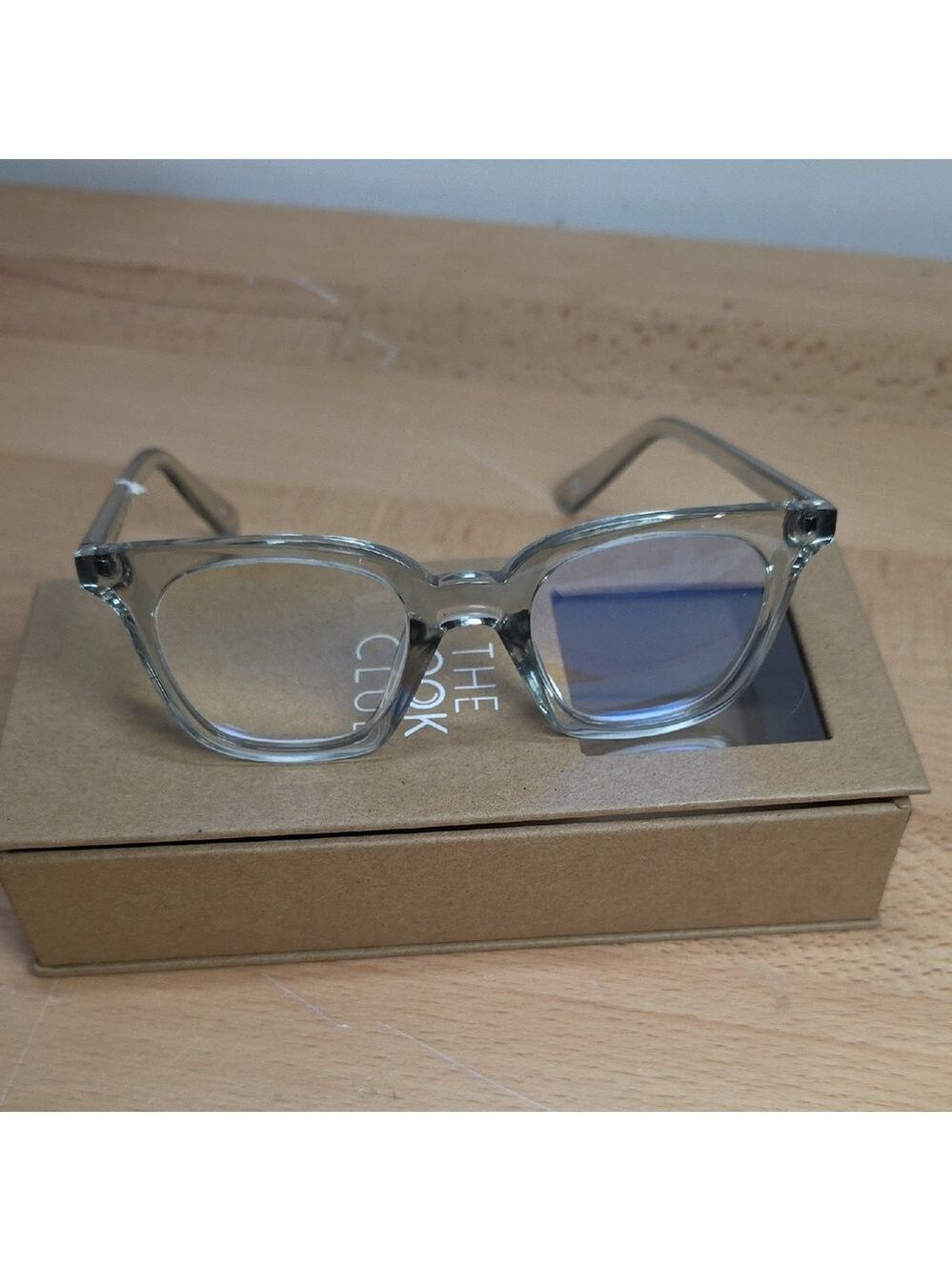 Clear Glasses The Book Club +2.5